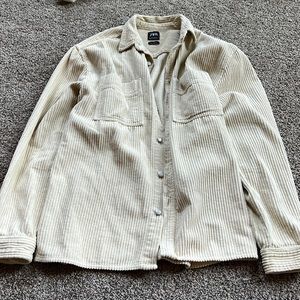 ZARA cream corduroy jacket